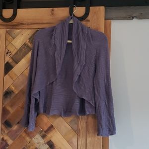 Draped cardigan